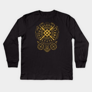 Gungnir - The Spear of Odin | Norse Pagan Symbol Kids Long Sleeve T-Shirt